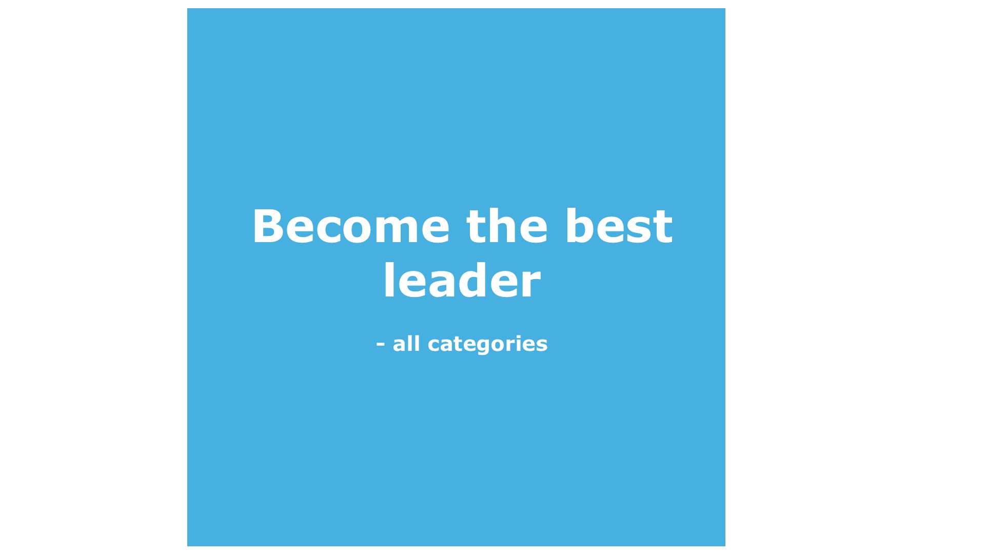 Leadership development