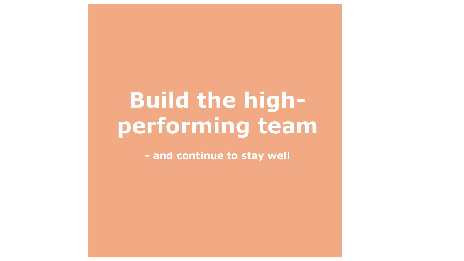 Team development